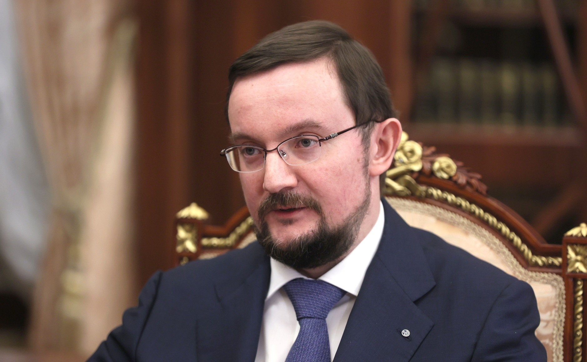 Репик на встрече с Путиным в Кремле