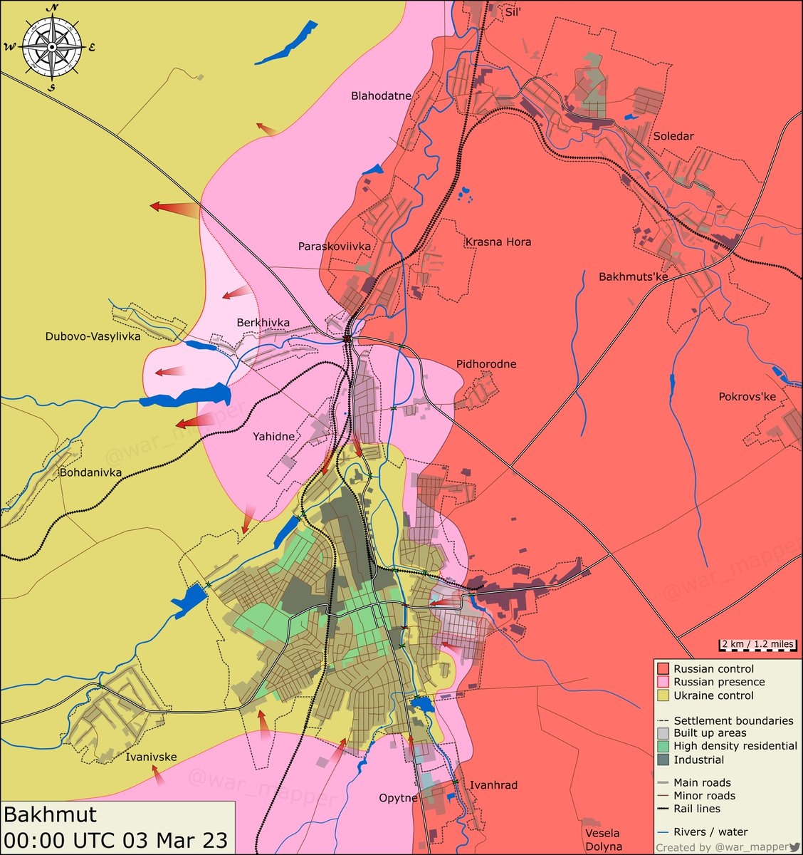 War Mapper / Twitter