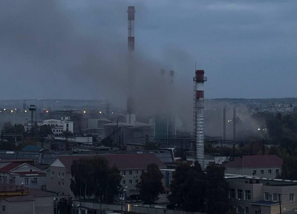 Белгородская ТЭЦ после ударов в сентябре 2025 года