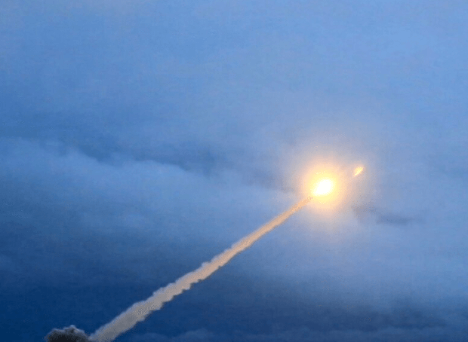 Испытательный запуск ракеты «Буревестник» 1 марта 2018 года