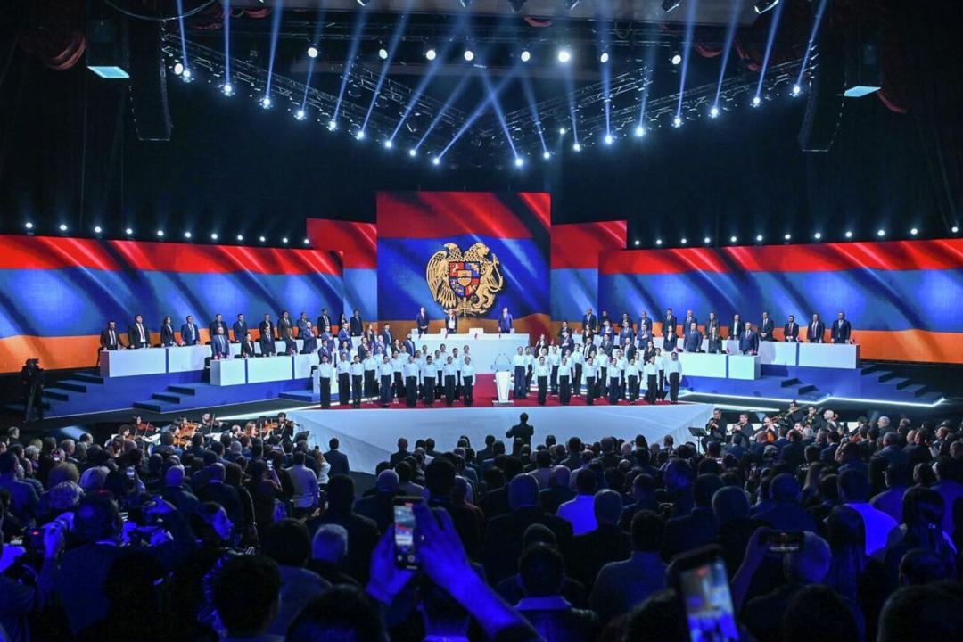 Съезд партии «Сильная Армения». Фото: yerkir.am